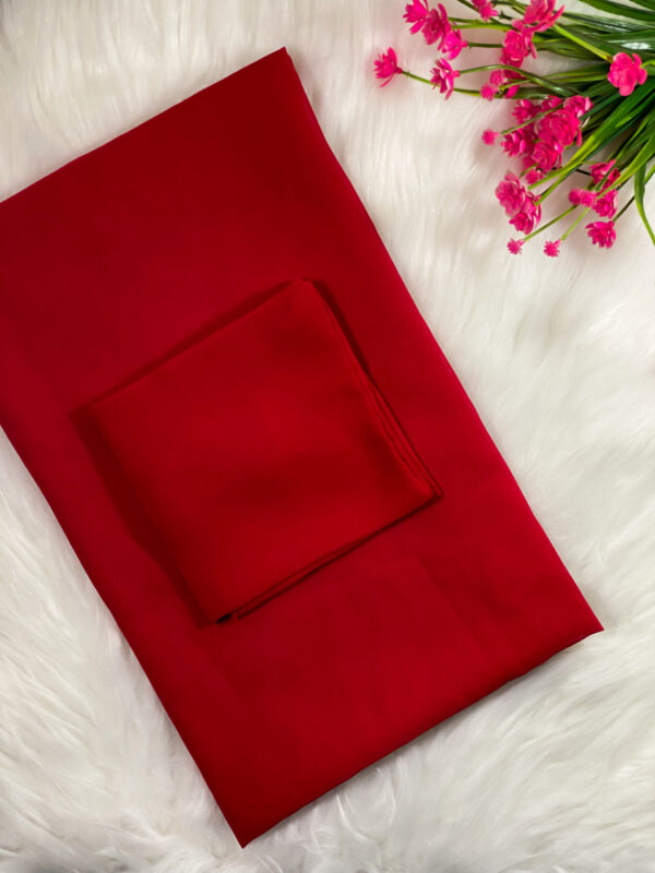 Hijab + Naqab Set - Red