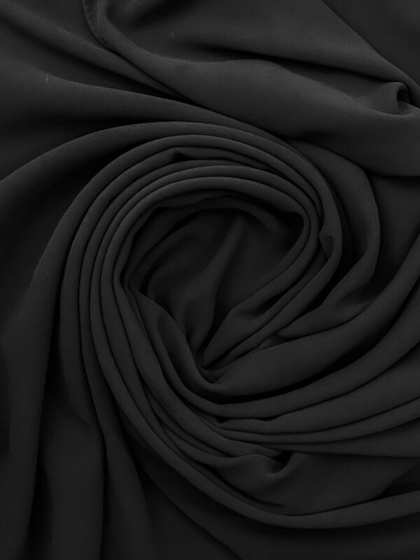 Georgette Hijab – Black