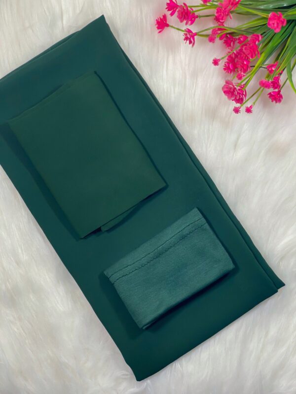 Hijab With Naqab & Cap Set - Color Name