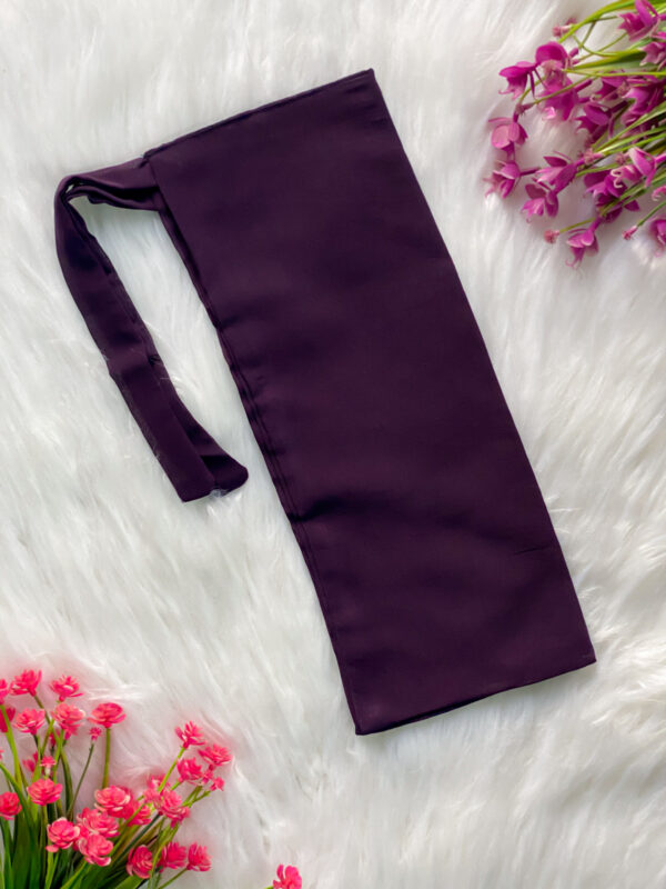 Tie Back Naqab - Purple