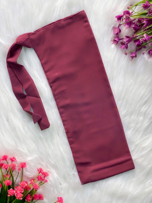 Tie Back Naqab - Mehroon