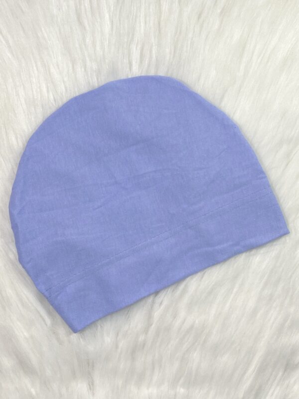 Elastic Inner Hijab Cap - Steel Blue
