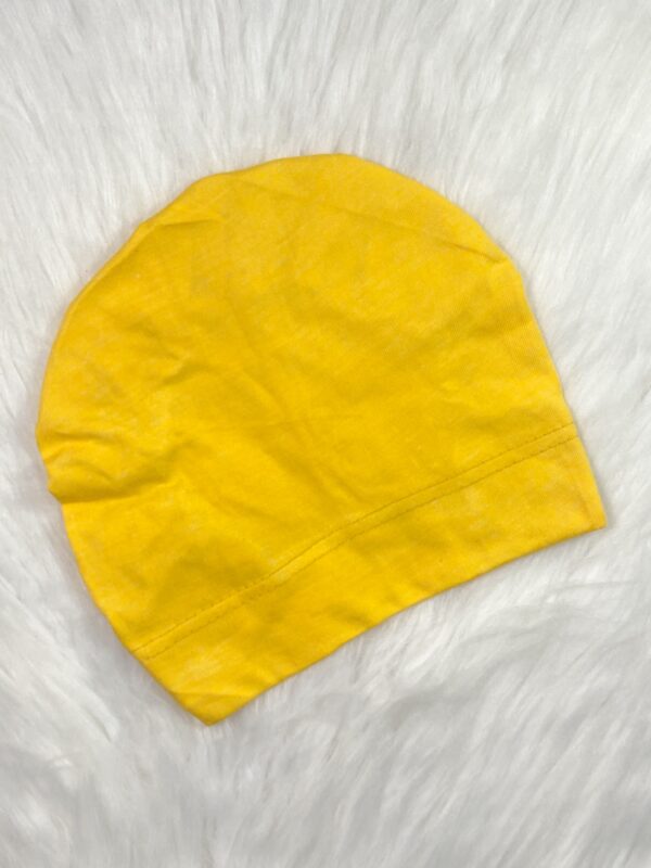 Elastic Inner Hijab Cap - Yellow