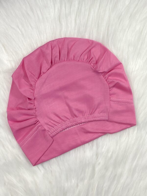 Elastic Inner Hijab Cap - Baker Miller Pink - Image 2