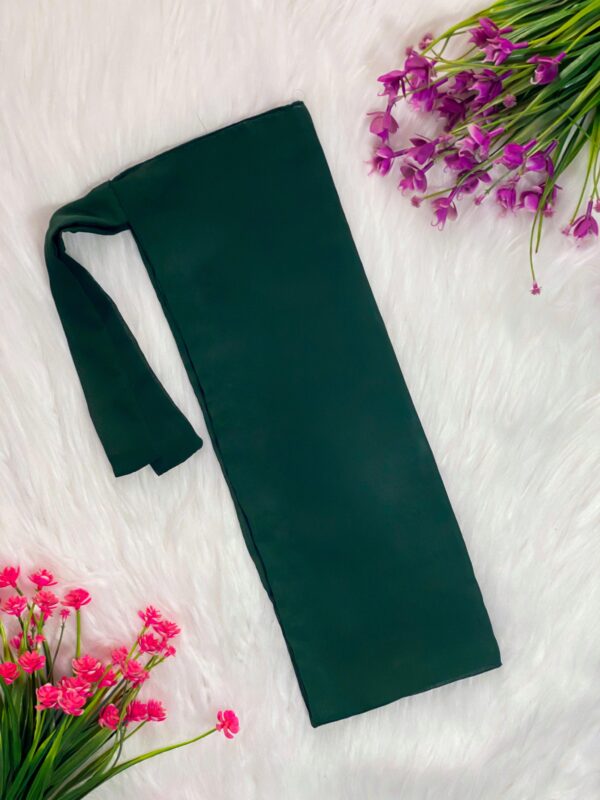 Tie Back Naqab - Dark Green